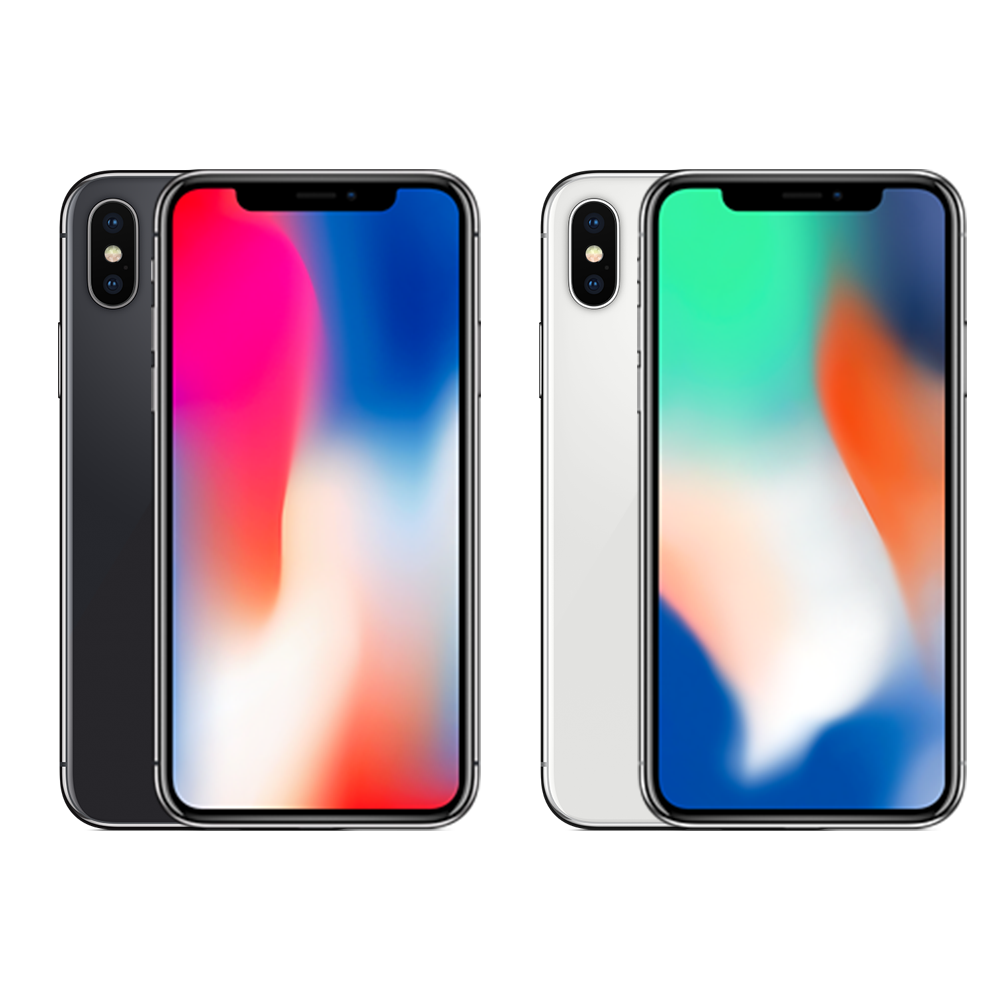 Apple iPhone X Unlocked, 64GB/256GB, All Colours - Fair Condition