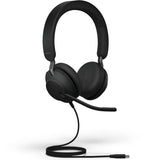 Jabra Evolve2 40 USB-C PC Headset - Black - Good