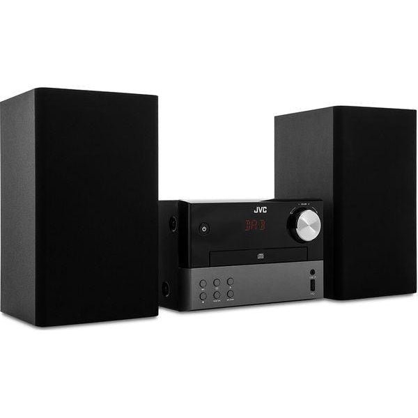 JVC UX-D327B Wireless Traditional Hi-Fi System - Black