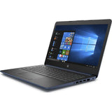 Refurbished HP Notebook 14-CM0599SA 14" AMD Ryzen 3 2200U 4GB RAM 128GB - Blue - Good