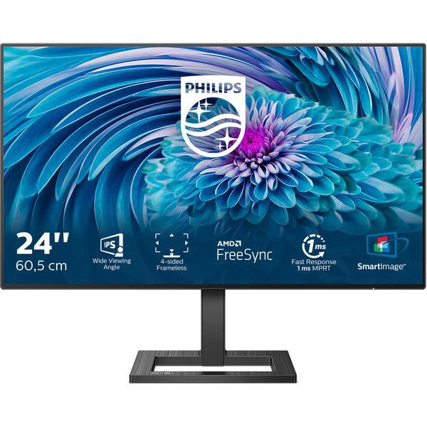 Philips 242E2FA Full HD 24" LCD Monitor - Black