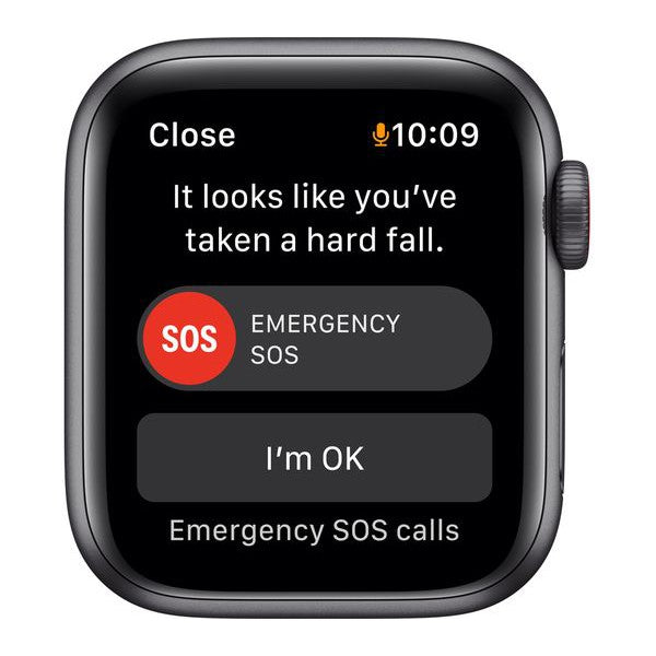 Apple Watch SE GPS + Cellular 40mm Space Grey Aluminium Midnight Sport Band