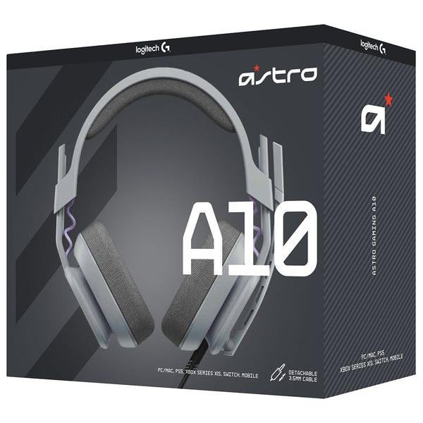 Astro A10 Gen 2 Gaming Headset for PC - Grey - Pristine