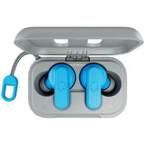 Skullcandy Dime In-Ear Wireless Earbuds - Light Grey & Blue - Refurbished Good