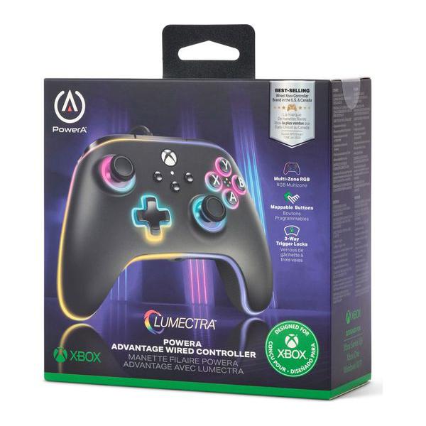 PowerA Advantage Xbox Wired Controller - Lumectra Black - Good