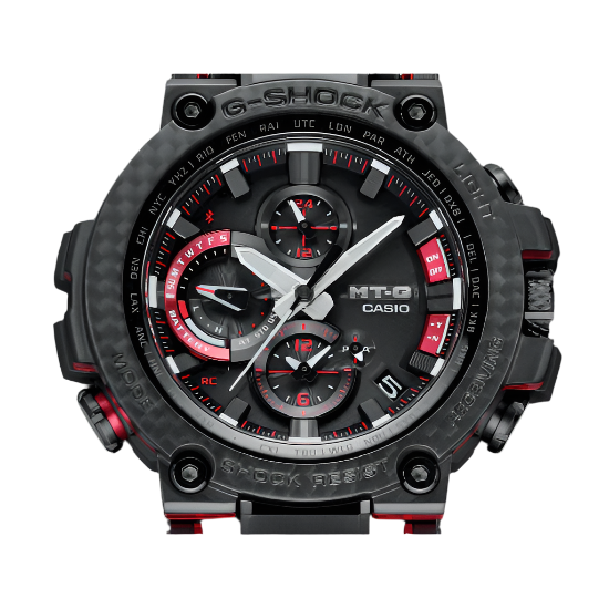 Casio G-Shock MT-G/B1000XBD Watch - Black/Red - Refurbished Pristine