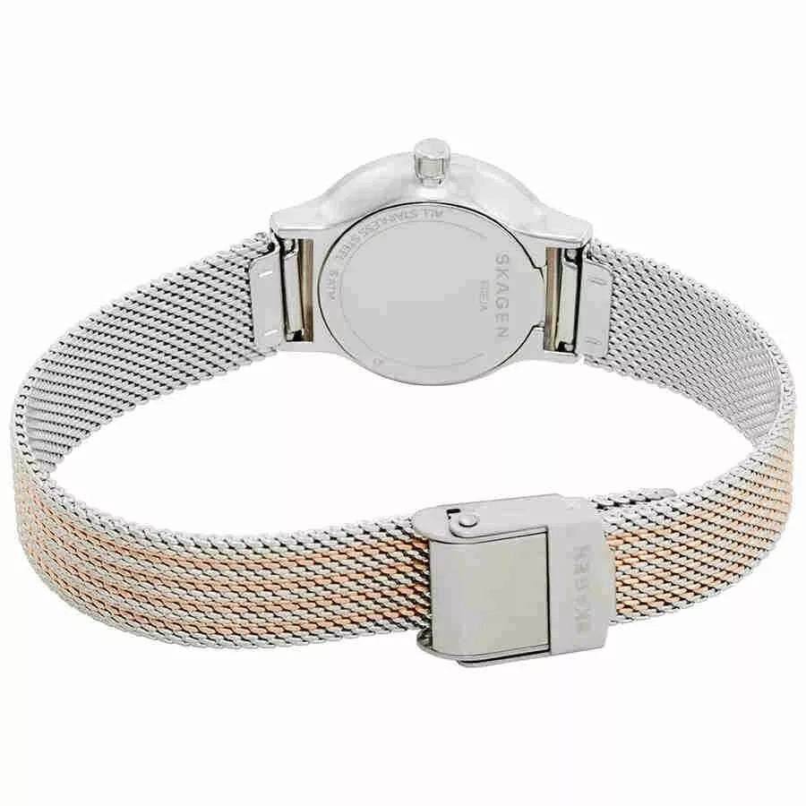 Skagen SKW2699 Freja Lille Two-Tone Steel Mesh Watch