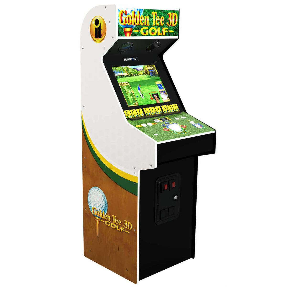 Arcade1Up Golden Tee 3D Golf Arcade Machine