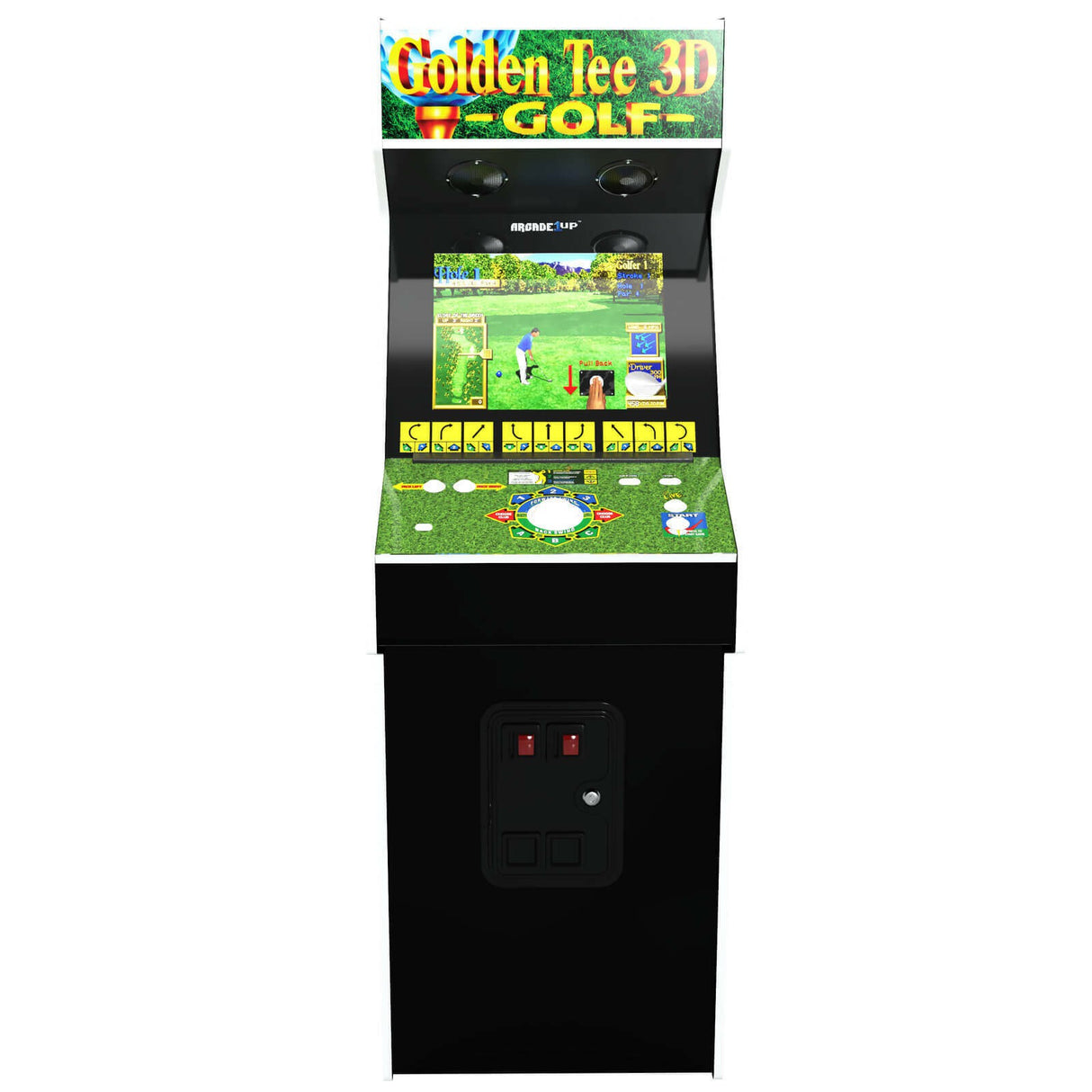 Arcade1Up Golden Tee 3D Golf Arcade Machine