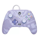 PowerA Enhanced Wired Controller for Xbox Series X|S - Lavender Swirl - Excellent