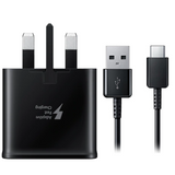 Samsung Fast Charge 15W Travel Adapter with USB-C to A Cable