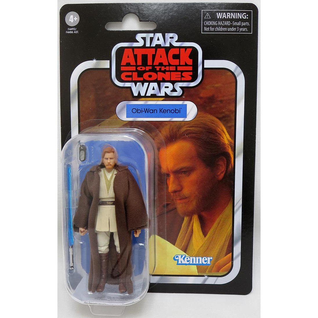 Hasbro Star Wars Attack of the Clones Obi-Wan Kenobi Figurine