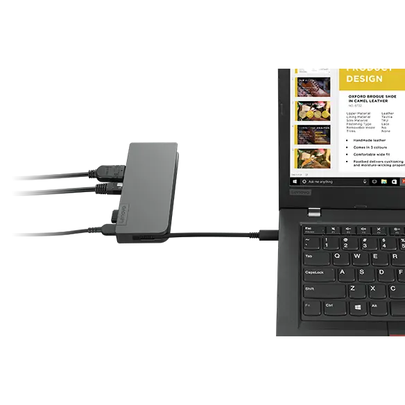 Lenovo Powered USB-C Travel Hub - New