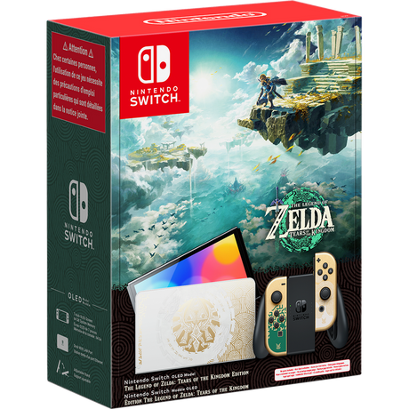 Nintendo Switch OLED 64GB - Legend of Zelda: Tears of the Kingdom Edition - Refurbished Pristine