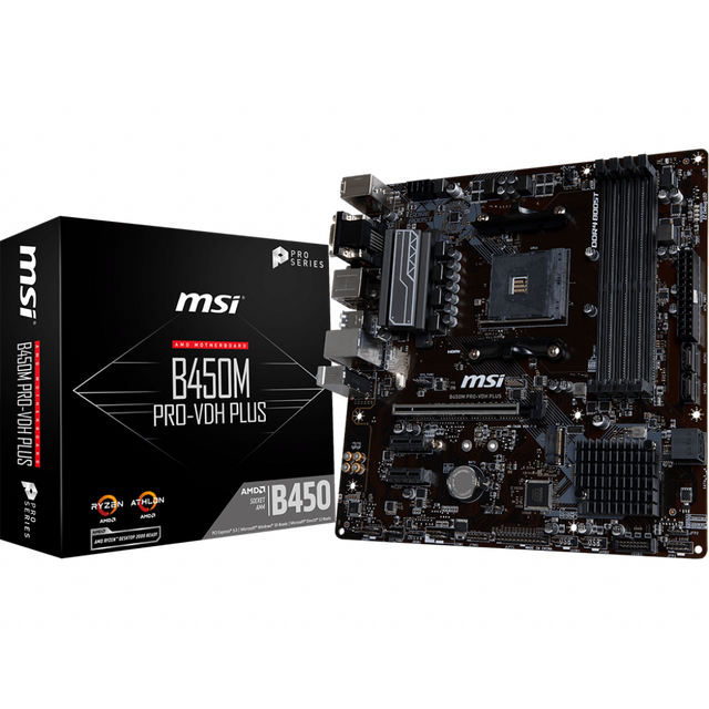 MSI H310M PRO-VDH Plus mATX Motherboard - Good