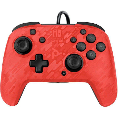 PDP Red Camo Nintendo Switch Controller