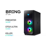 Acer Predator Orion 5000 PO5-640 Gaming PC, Intel Core i7 12700F, 16GB Ram, 1TB & 2TB, RTX 3080, Black