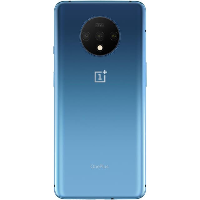 OnePlus 7T 128GB 6.6" Sim Free Unlocked - Glacier Blue - Refurbished Excellent