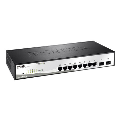 D-Link DGS-1210-10 8-Port Gigabit Smart Managed Switch