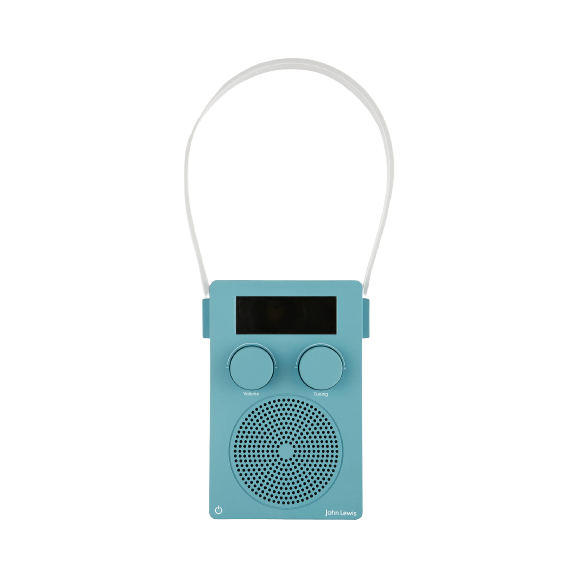 John Lewis & Partners Spectrum DAB/FM Portable Digital Shower Radio