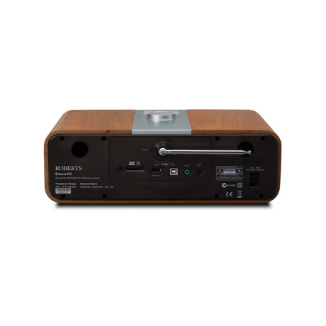 Roberts Blutune 200 DAB/DAB+/FM/CD/USB/SD/Bluetooth Sound System - Wood - Refurbished Good