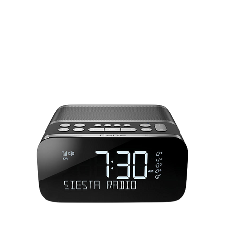 Pure Siesta S6 DAB/DAB+/FM Bluetooth Bedside Clock Radio - Refurbished Good