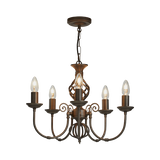 John Lewis Malik Chandelier Ceiling Light, Nickel