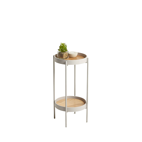 John Lewis & Partners Jax Small Side Table, Almond