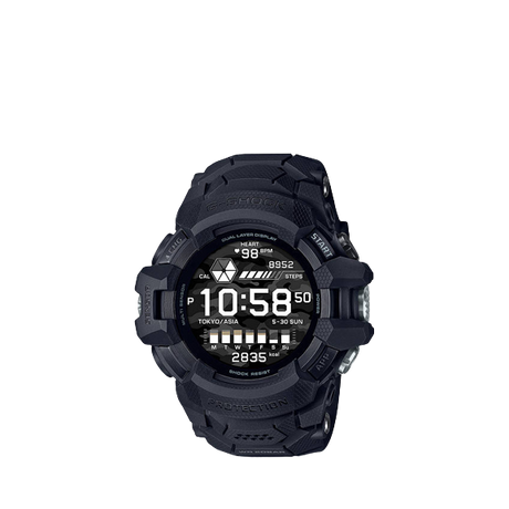 Casio GSW-H1000-1AER Men's G-Shock Sport Resin Strap Smartwatch