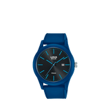 Lorus RX305AX9 Unisex Sports Solar Powered Date Silicone Strap Watch, Blue