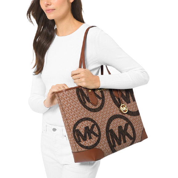 Michael kors two tone tote bag hotsell