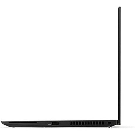 Lenovo ThinkPad T480S Laptop, Intel Core i7-8650U, 16GB RAM, 512GB HDD, 14", Black - Refurbished Pristine