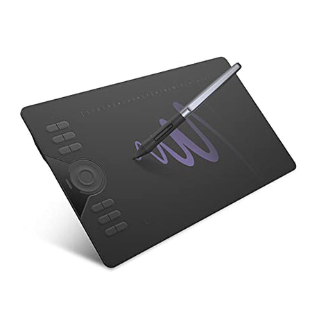 Huion HS610 Graphics Drawing Tablet - Black