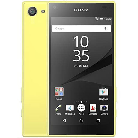 Sony Xperia Z5 Compact, 32GB, Yellow, Unlocked - Good Condition