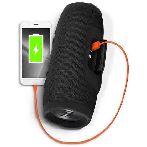 JBL Charge 3 Waterproof Bluetooth Speaker, Black | Stock Must Go