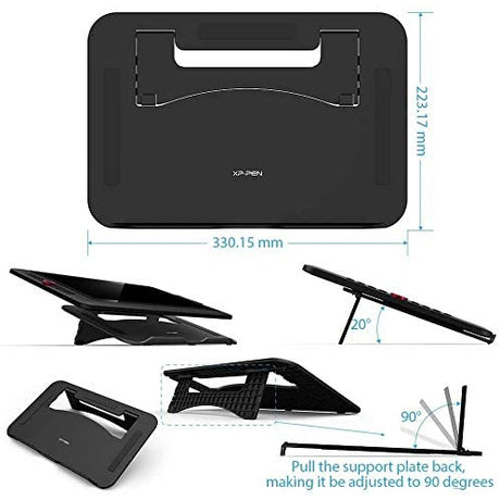 XP-Pen Artist 15.6 Pro Graphics Drawing Tablet Pen Display 1920 x 1080 FHD IPS Monitor - Black