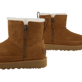 Ugg Classic Zip Mini Suede Boots