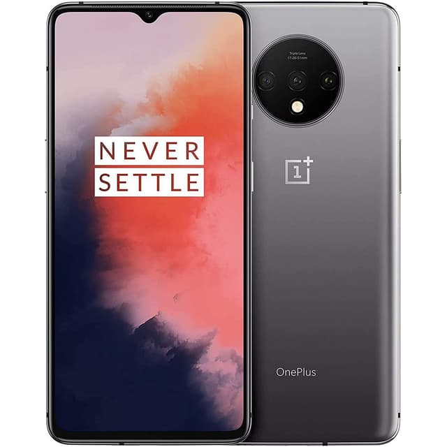 OnePlus 7T 128GB 6.6" Sim Free Unlocked - Frosted Silver - Refurbished Good