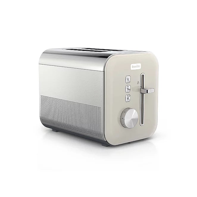 Breville High Gloss 2-Slice Toaster - Cream