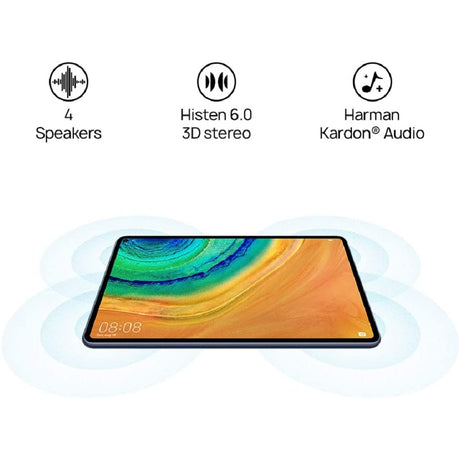 Huawei MatePad Pro 10.8-inch 2K FullView Tablet, Kirin 990, 6 GB RAM, 128 GB ROM, Multi-screen Collaboration, Midnight Grey