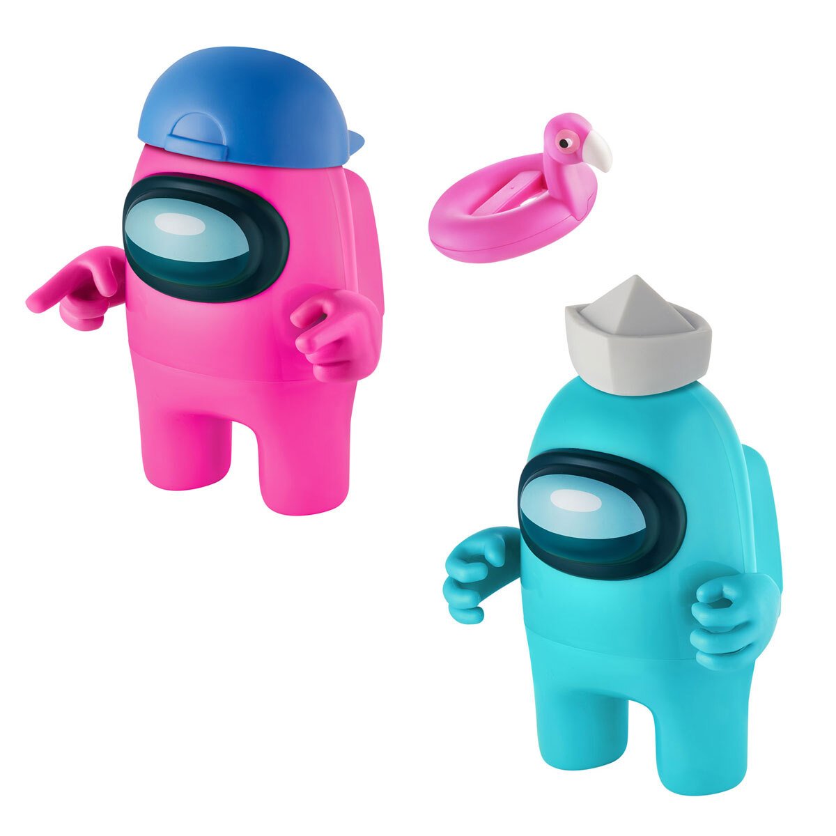 Among Us Series 2 11.5cm Figures 2 Pack - Pink & Blue Crewmates