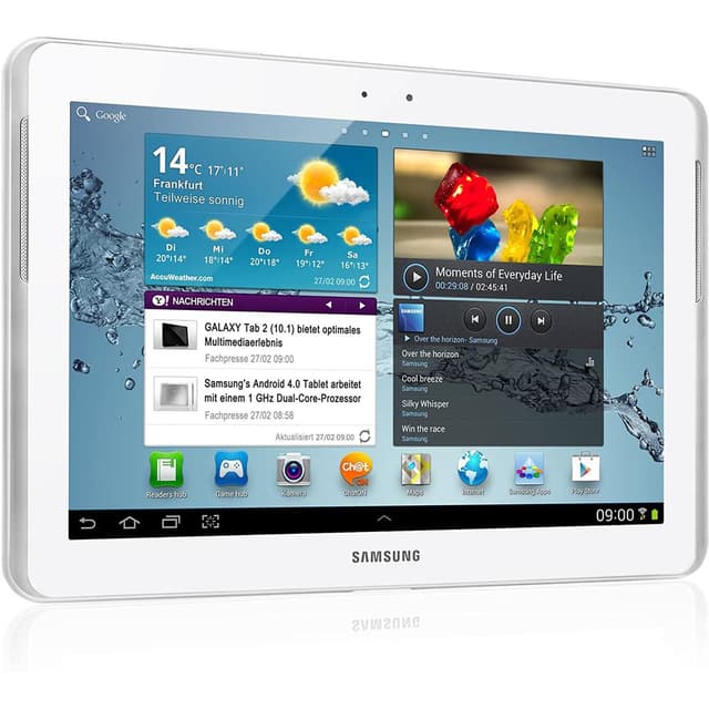 Samsung Galaxy Tab 2 10.1, GT-P5110, 16GB, White - Refurbished Good