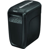 Fellowes Powershred 60Cs, 10 Sheet Cross Cut Paper Shredder, Black