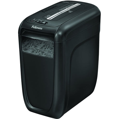 Fellowes Powershred 60Cs, 10 Sheet Cross Cut Paper Shredder, Black