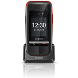 Emporia One Flip Phone 2G 2.4" - Black/Red - Refurbished Excellent