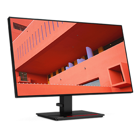 Lenovo 27" P27H-20 (D19270QP1) LCD Monitor With Built In Docking Station, Black - Refurbished Pristine