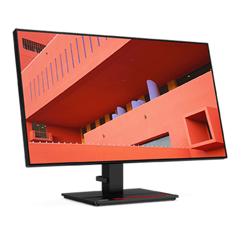 Lenovo 27" P27H-20 (D19270QP1) LCD Monitor With Built In Docking Station, Black - Refurbished Excellent