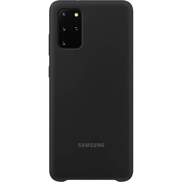 Samsung Original Galaxy S20+Plus 5G Silicone Cover Mobile Phone Case, Black - New
