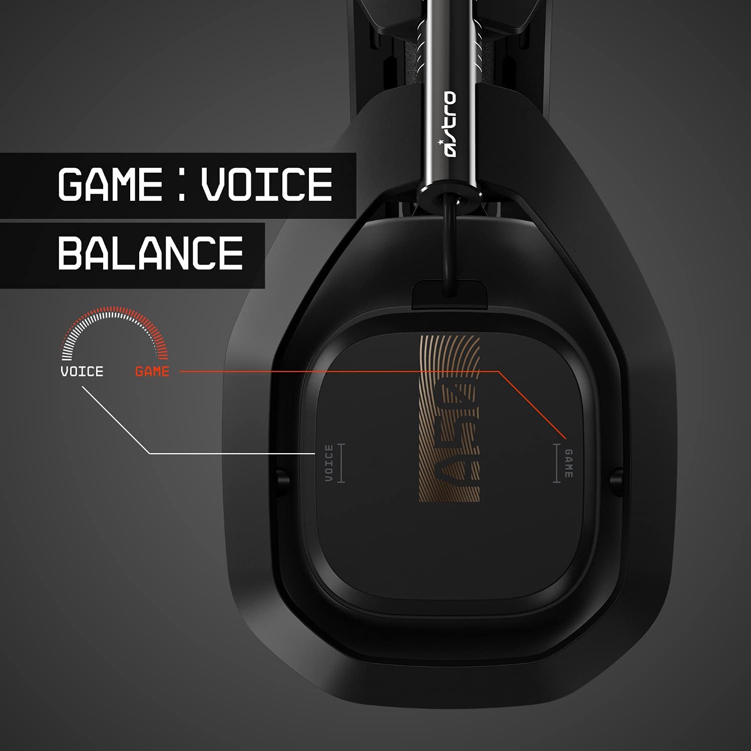 ASTRO Gaming A50 Gaming Headset + Charging Base Station - Black/Gold