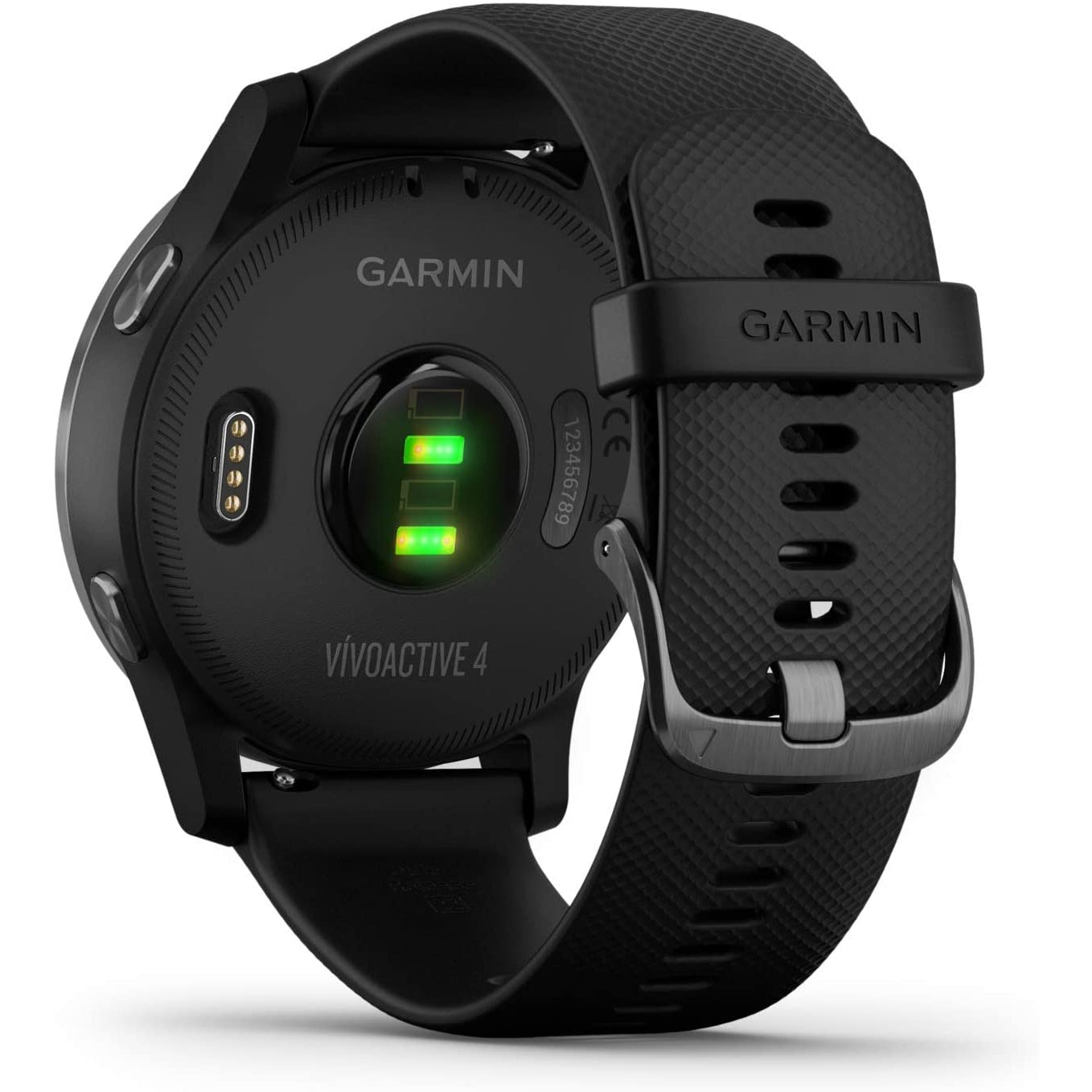 Garmin Vívoactive 4, GPS Smartwatch - Black - Good - SCRATCHED SCREEN